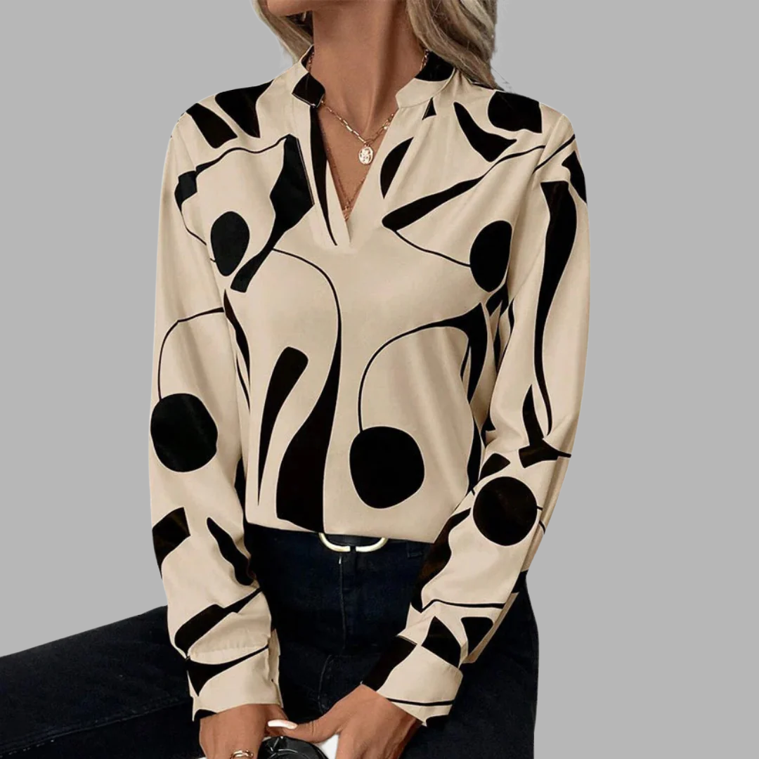  Blouse en Soie Luxueuse Senna