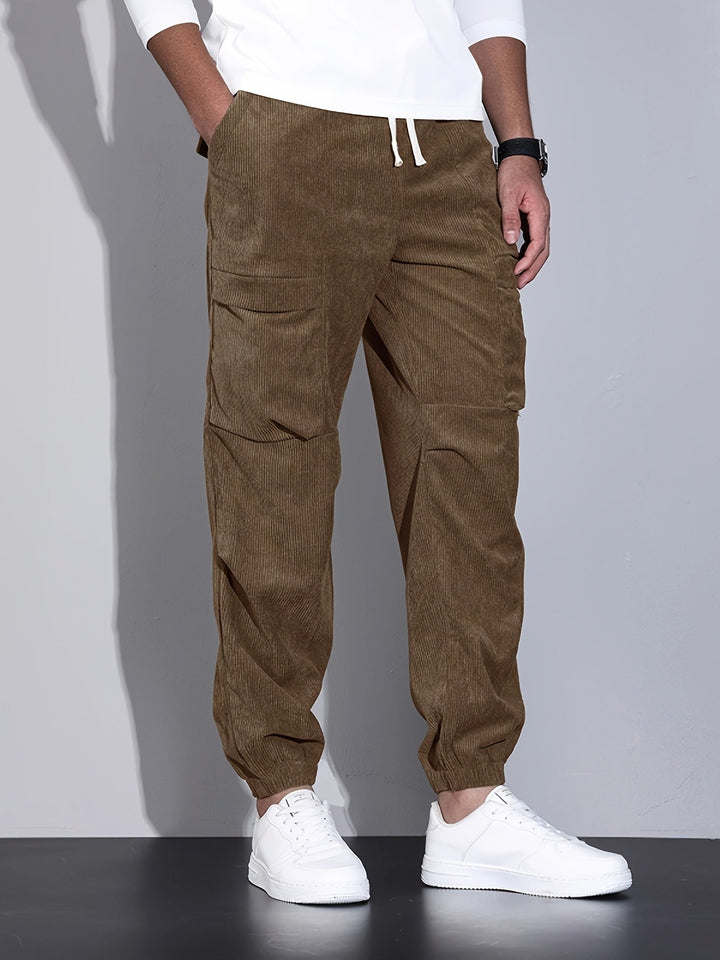 PANTALON CARGO EN CORDUROY