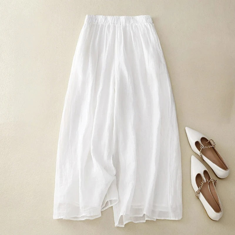 PANTALONS EN LIN ÉLÉGANTS