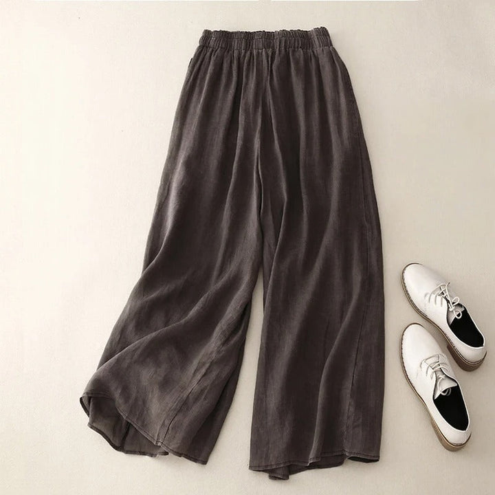 PANTALONS EN LIN ÉLÉGANTS