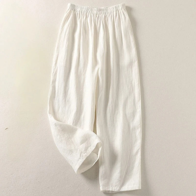Pantalon Fluide Taille Élastique Catherine