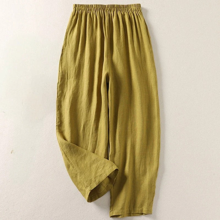 Pantalon Fluide Taille Élastique Catherine
