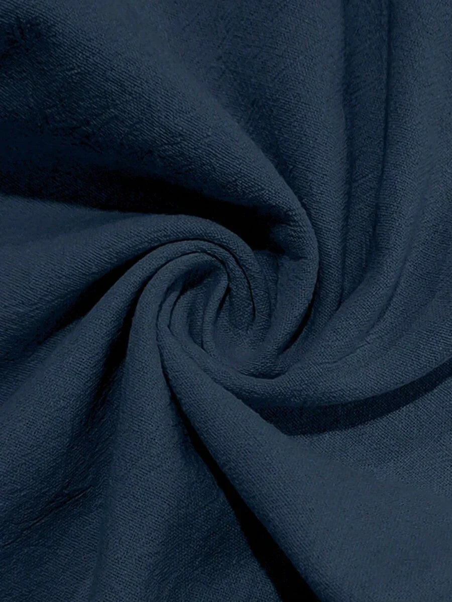PANTALON LÉGER EN LIN AVEC CORDON