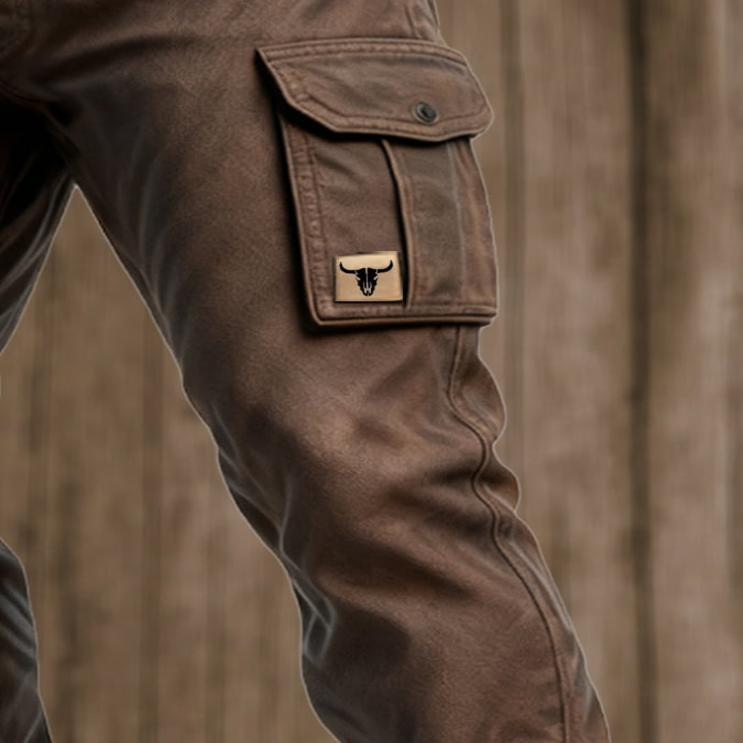 PANTALON CARGO DOUBLÉ