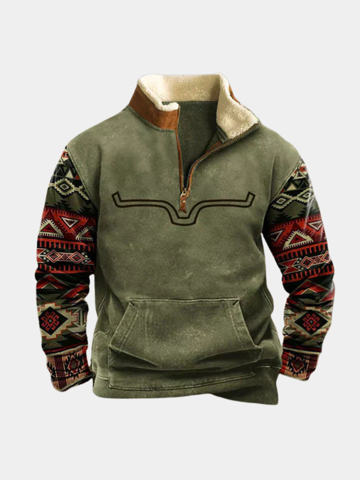 PULL AVEC ZIP POR HOMME