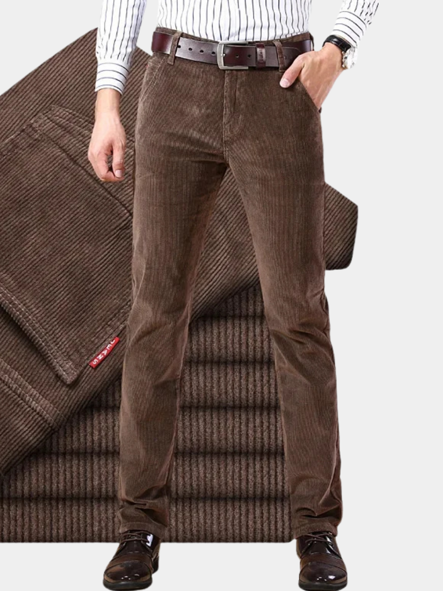 PANTALON D'HOMME DE LUXE EN MATÉRIAU PREMIUM
