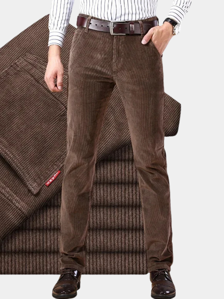 PANTALON D'HOMME DE LUXE EN MATÉRIAU PREMIUM