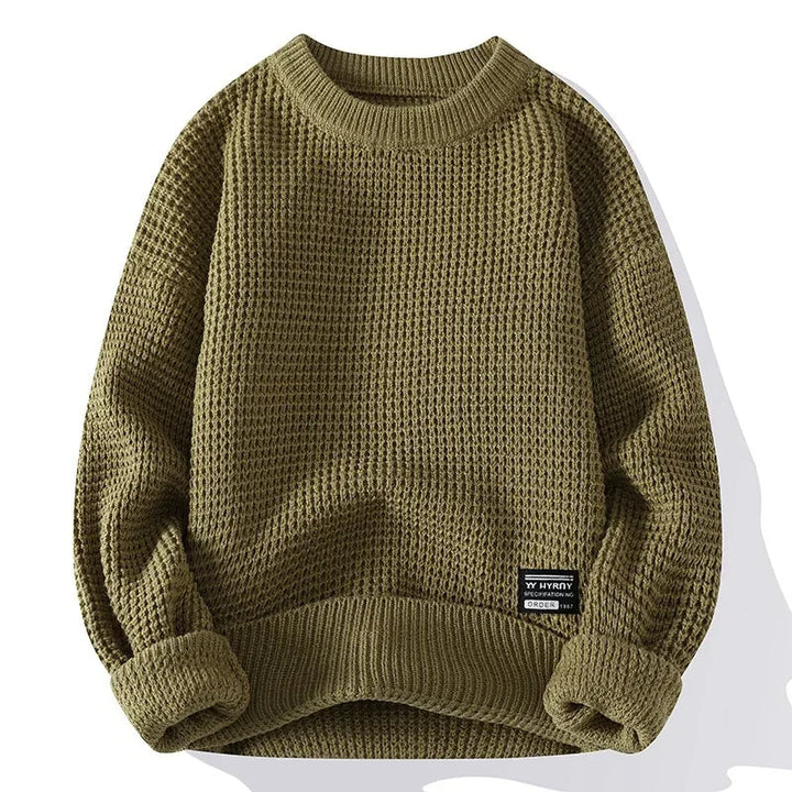 PULL EN NID D'ABEILLE PREMIUM