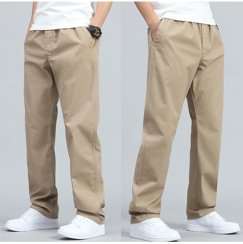 PANTALONS AMPLE HOMME EN COTON
