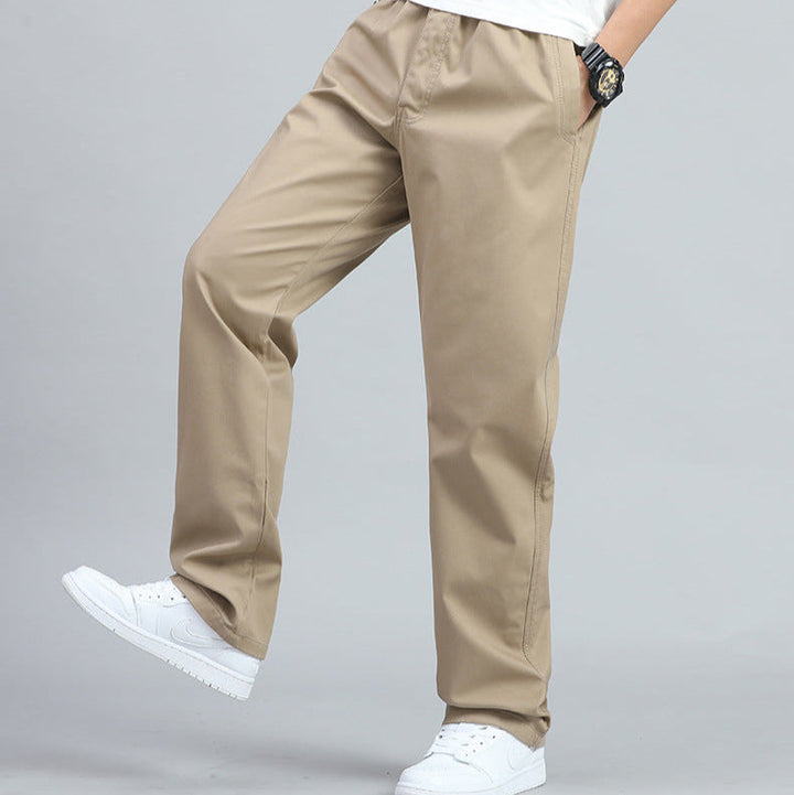 PANTALONS AMPLE HOMME EN COTON