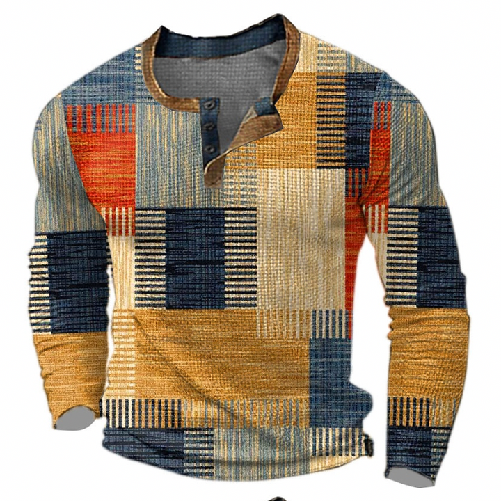 PULL EN MÉLANGE DE LAINE POUR HOMME