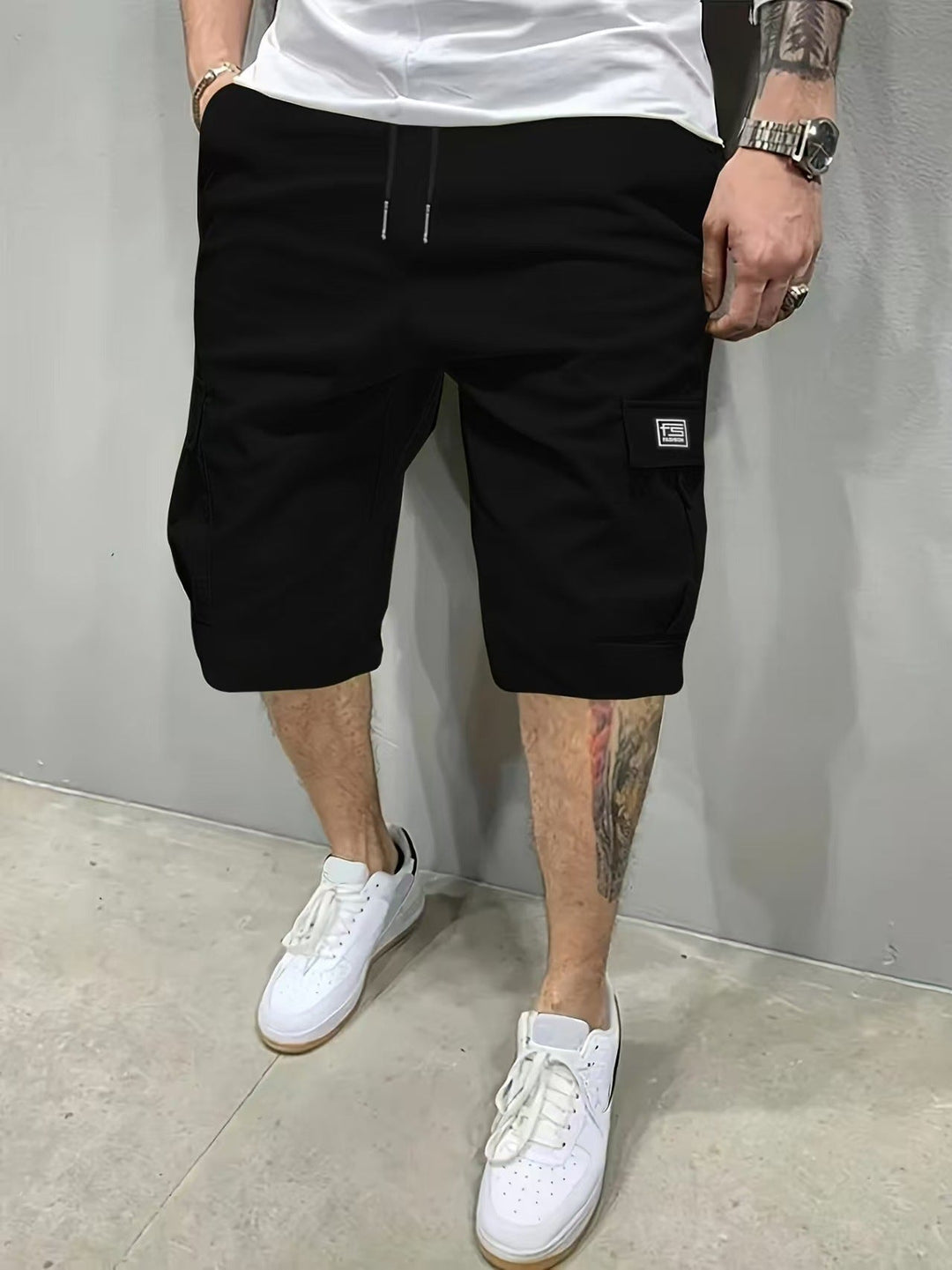 Shorts cargo pour hommes