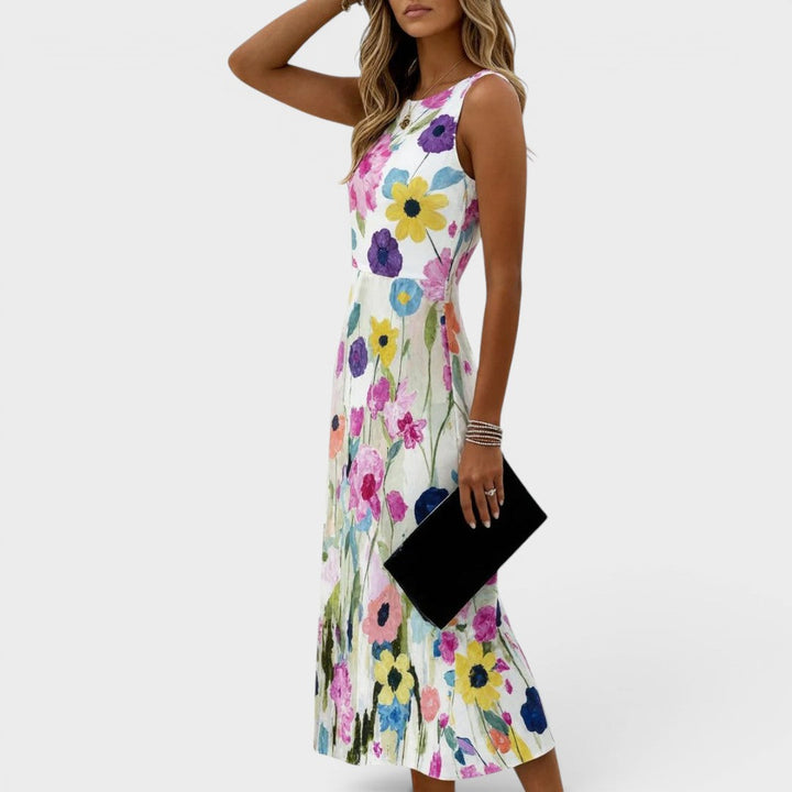 Robe Fleurie Élégante Nora