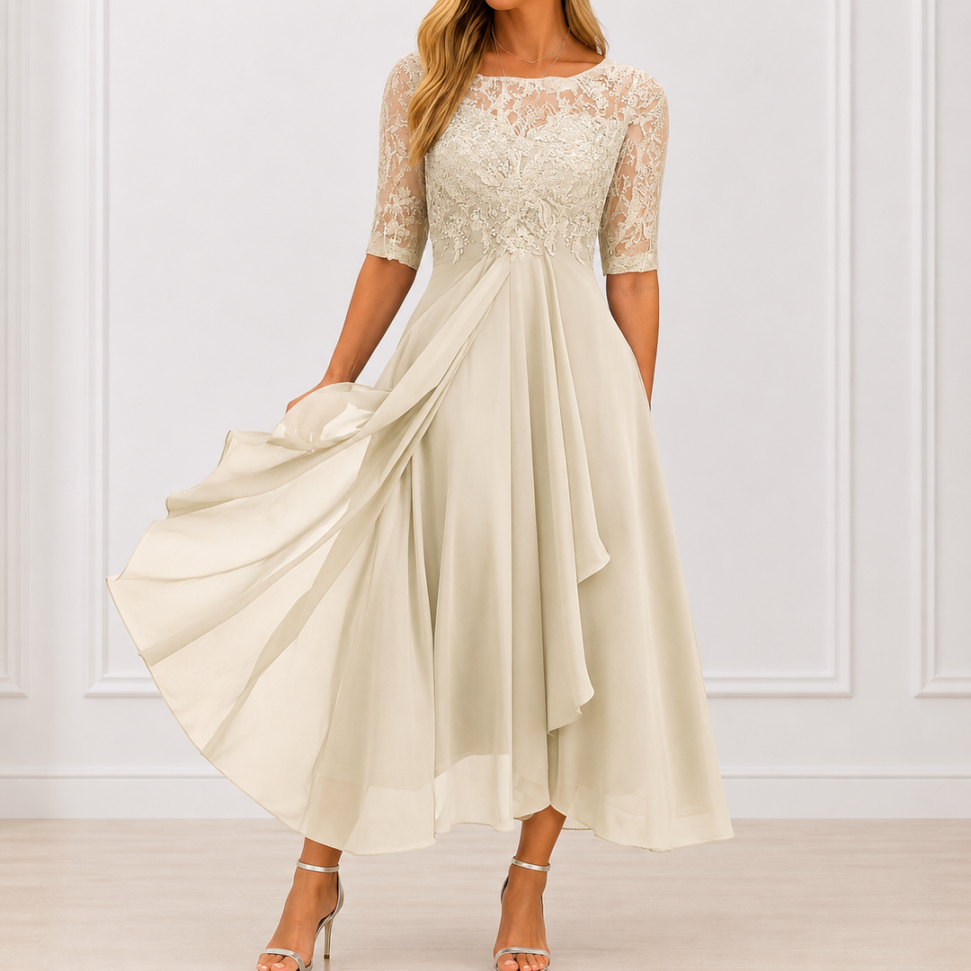 Robe Élégante Florale Marie