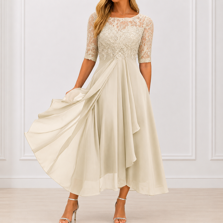Robe Élégante Florale Marie
