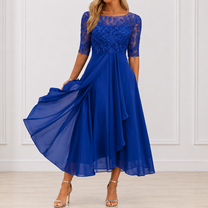 Robe Élégante Florale Marie