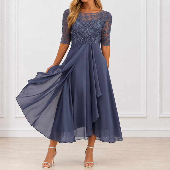 Robe Élégante Florale Marie