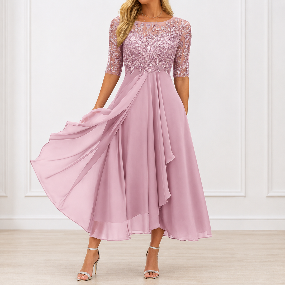 Robe Élégante Florale Marie