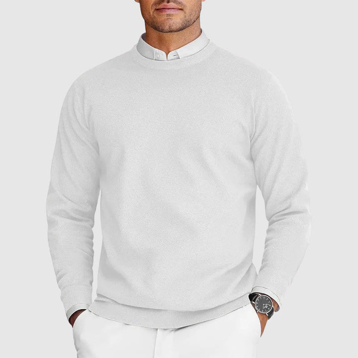 PULL COL ROND POUR HOMMES