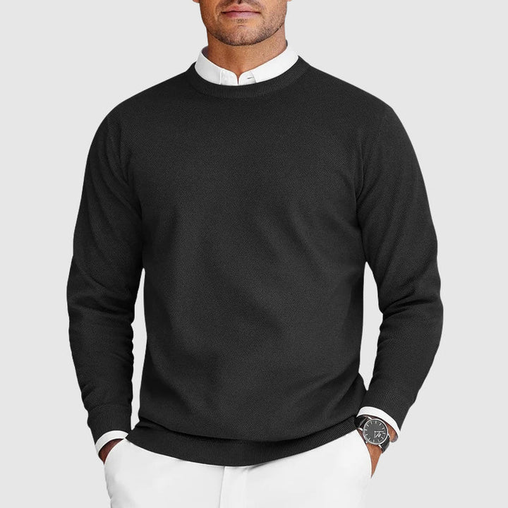 PULL COL ROND POUR HOMMES