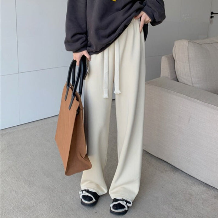 Pantalon de jogging ample coupe droite