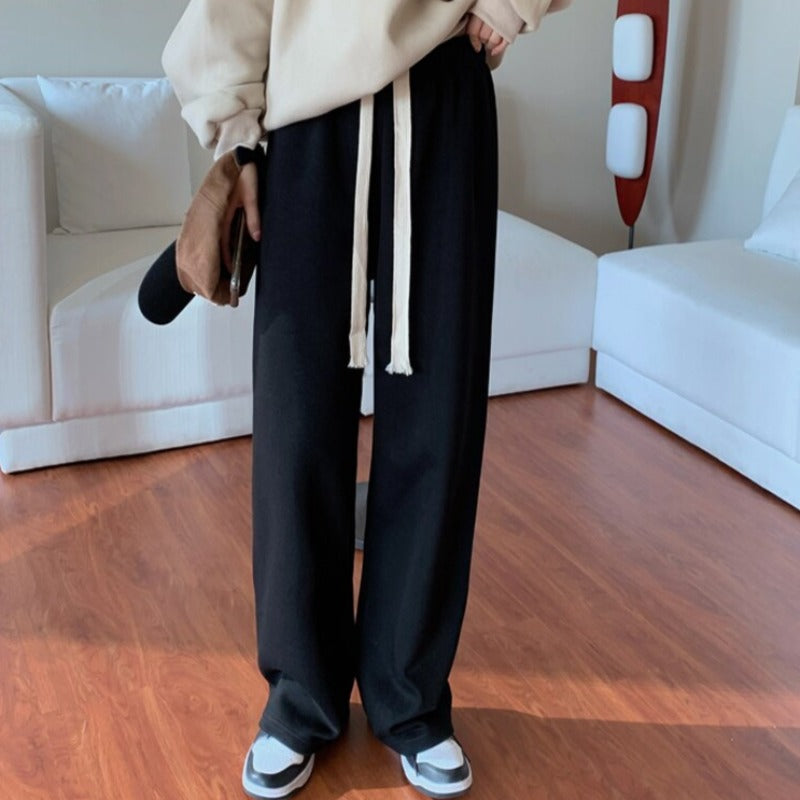 Pantalon de jogging ample coupe droite