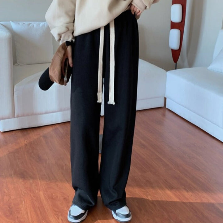 Pantalon de jogging ample coupe droite