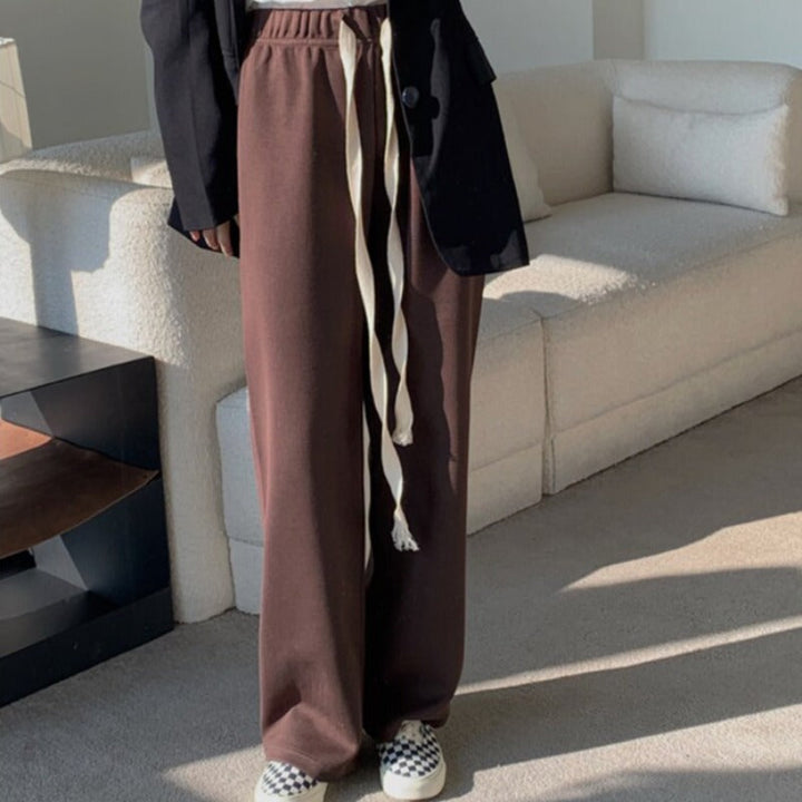 Pantalon de jogging ample coupe droite