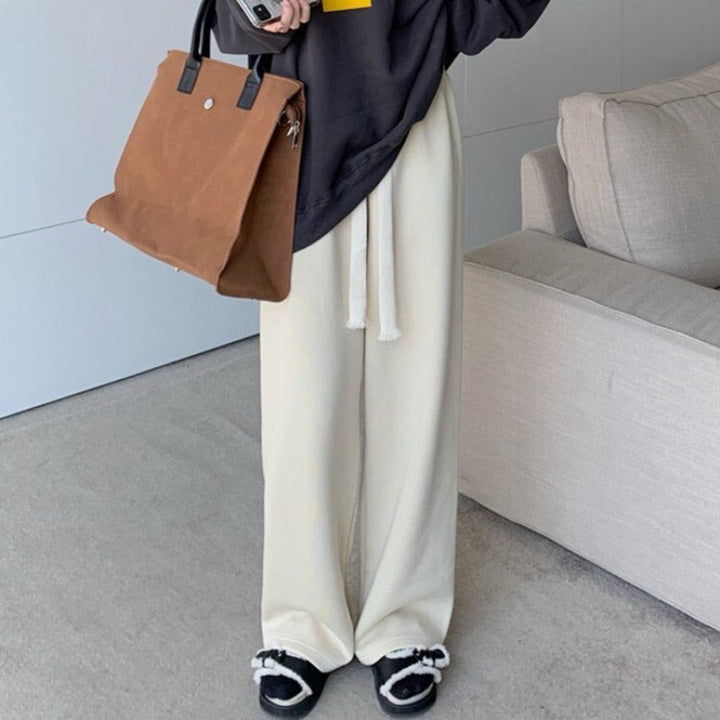 Pantalon de jogging ample coupe droite