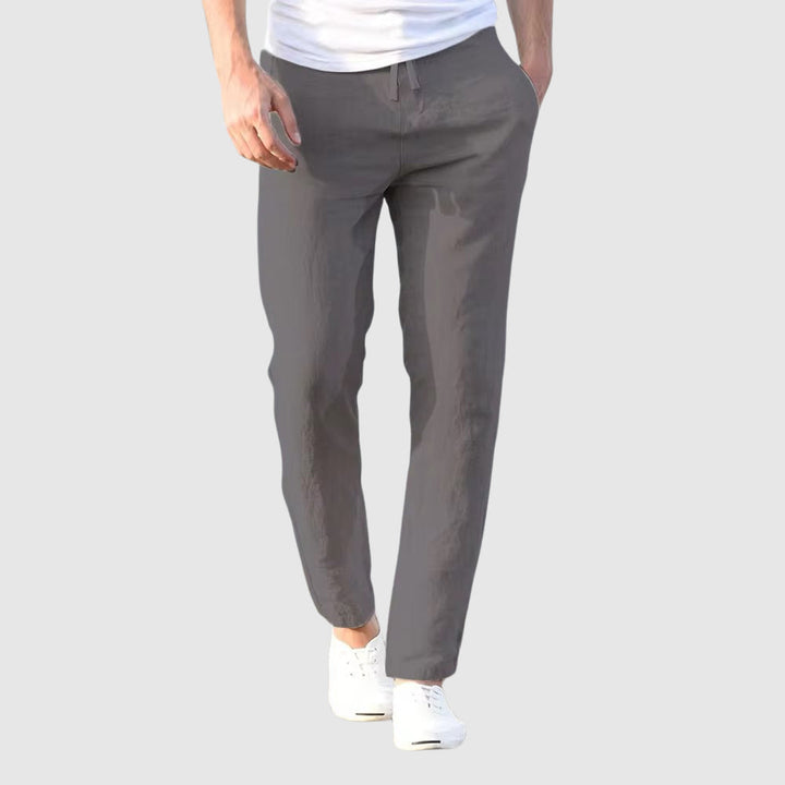 PANTALON LÉGER EN LIN