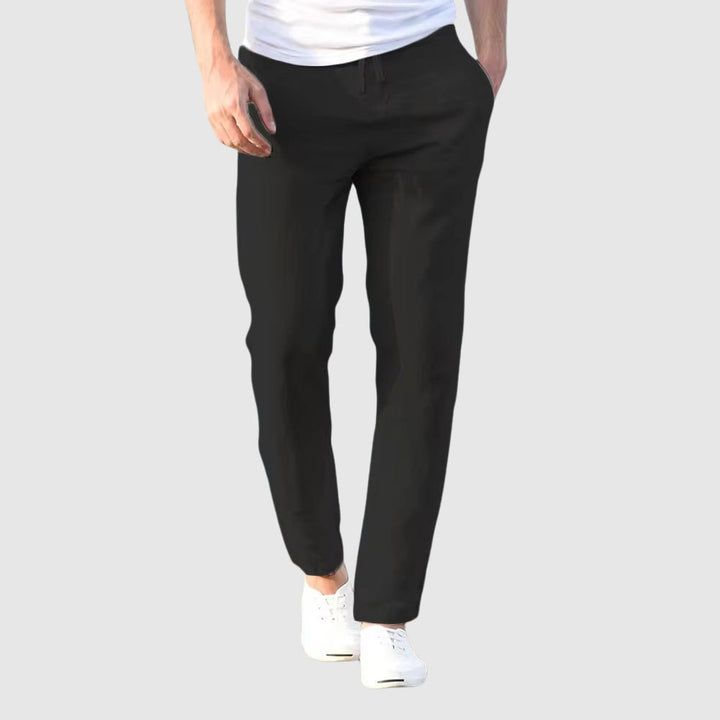 PANTALON LÉGER EN LIN