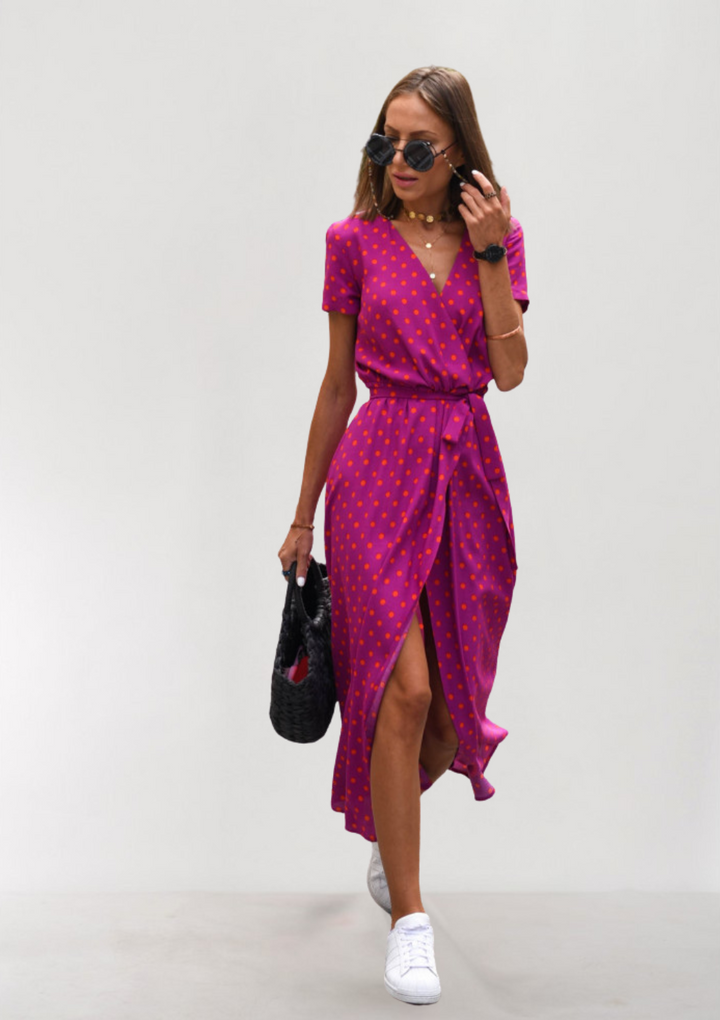Robe fluide et polyvalente