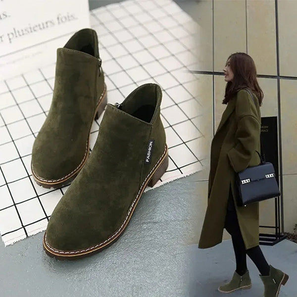 BOTTINES ÉLÉGANTES ET CONFORTABLES POUR FEMME