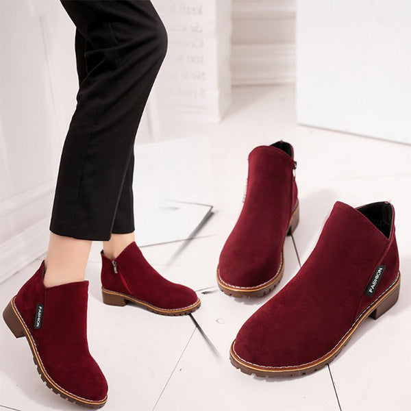 BOTTINES ÉLÉGANTES ET CONFORTABLES POUR FEMME