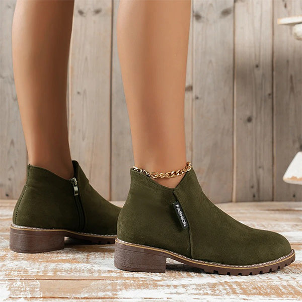 BOTTINES ÉLÉGANTES ET CONFORTABLES POUR FEMME
