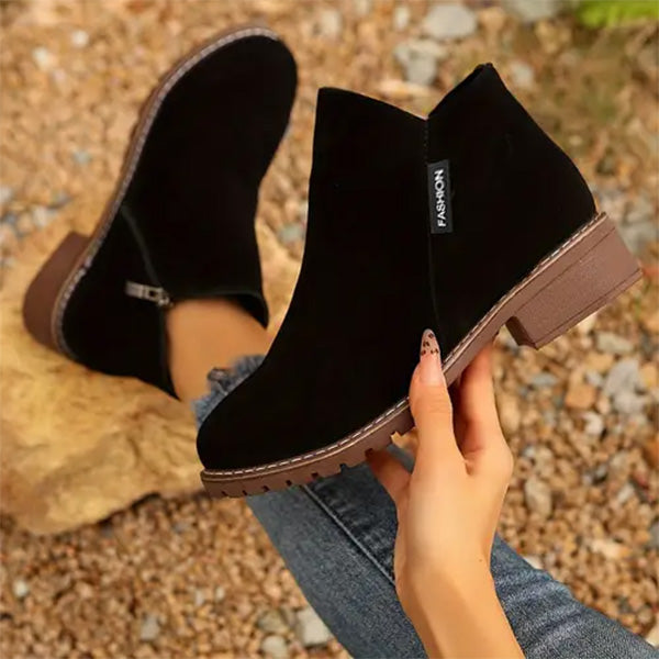 BOTTINES ÉLÉGANTES ET CONFORTABLES POUR FEMME