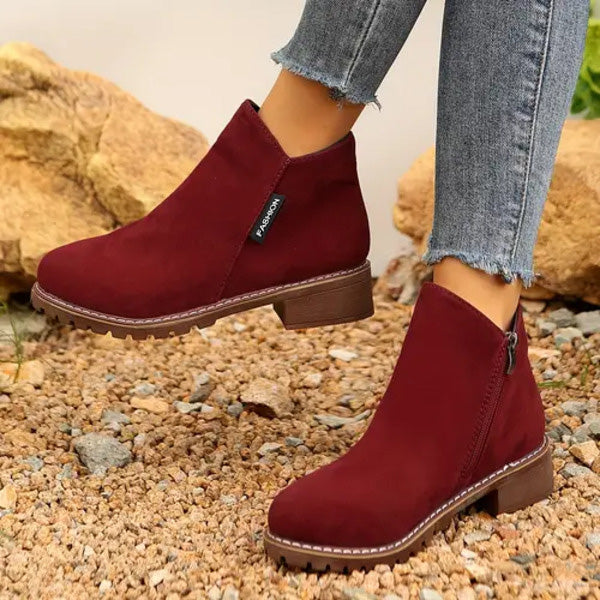 BOTTINES ÉLÉGANTES ET CONFORTABLES POUR FEMME