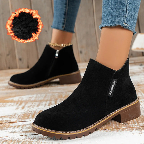 BOTTINES ÉLÉGANTES ET CONFORTABLES POUR FEMME