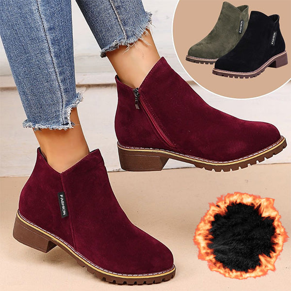 BOTTINES ÉLÉGANTES ET CONFORTABLES POUR FEMME