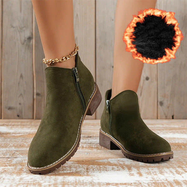 BOTTINES ÉLÉGANTES ET CONFORTABLES POUR FEMME