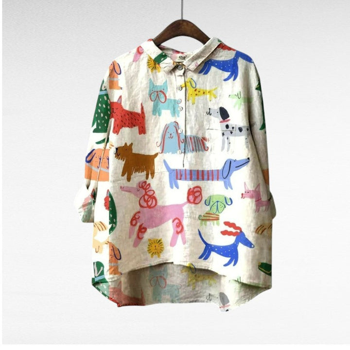 Chemise Élégante à Motif Émilie 

