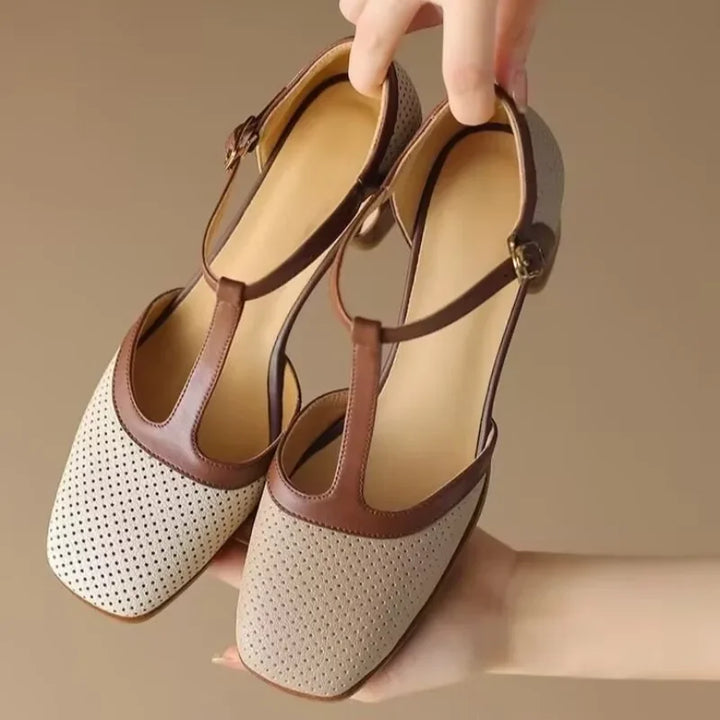Chaussures orthopédiques à talon moyen Catarina