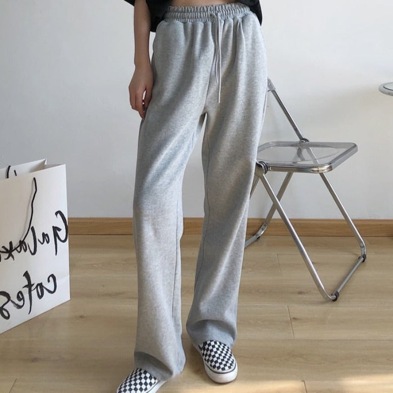 Pantalon de jogging ample coupe droite