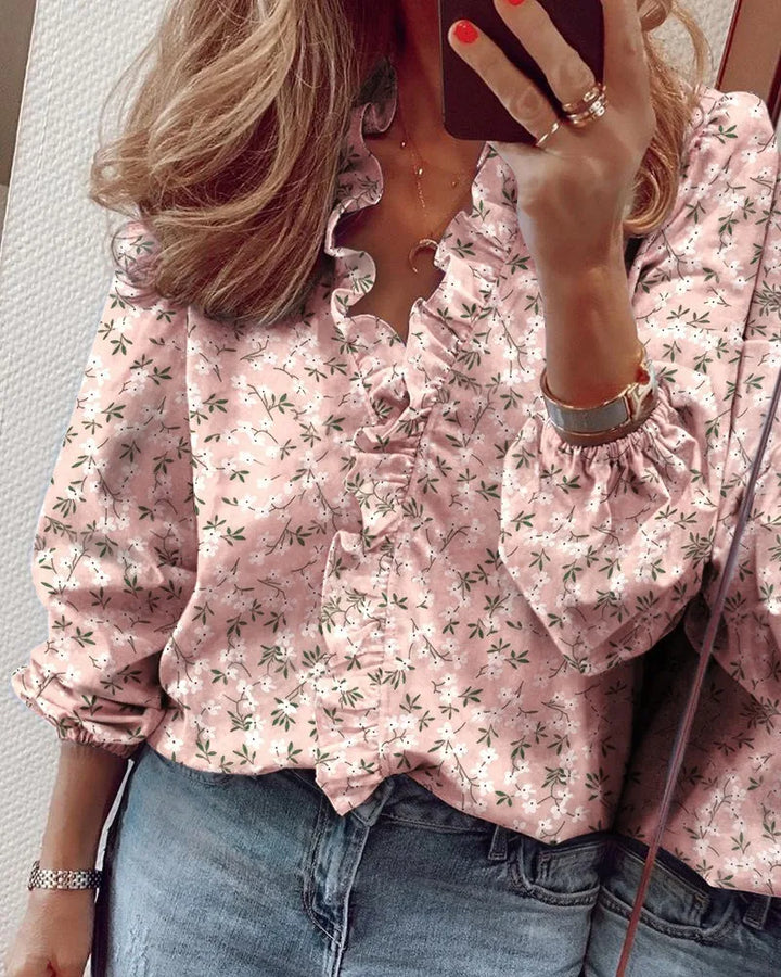 Blouse Élégante à Manches Longues Maren