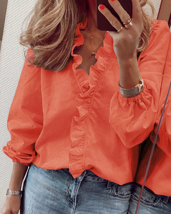 Blouse Élégante à Manches Longues Maren