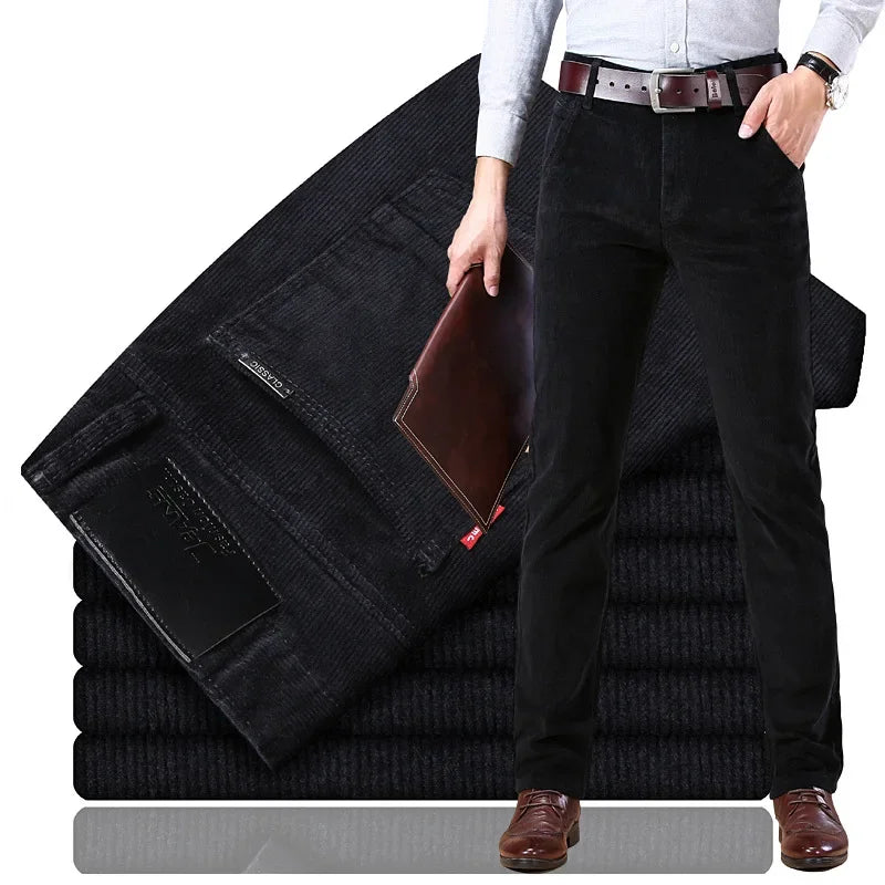 PANTALON D'HOMME DE LUXE EN MATÉRIAU PREMIUM