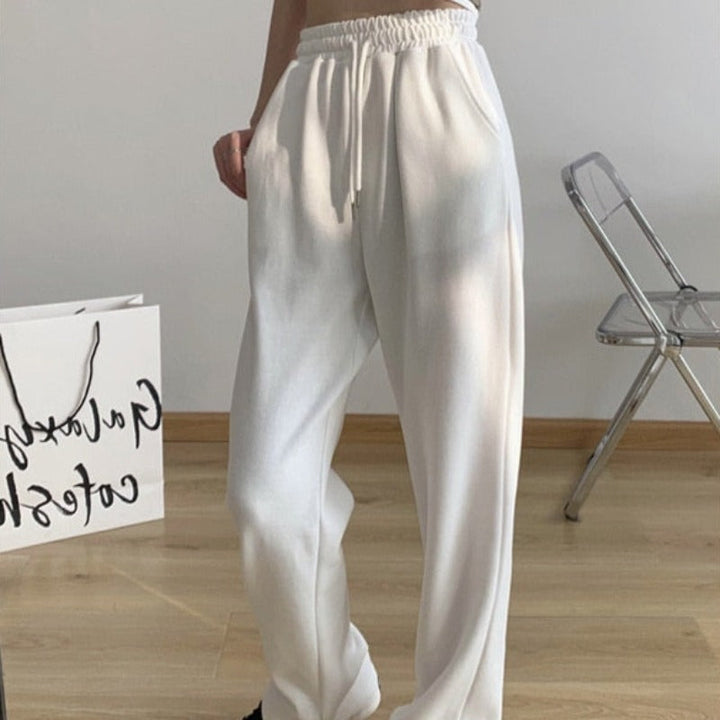 Pantalon de jogging ample coupe droite