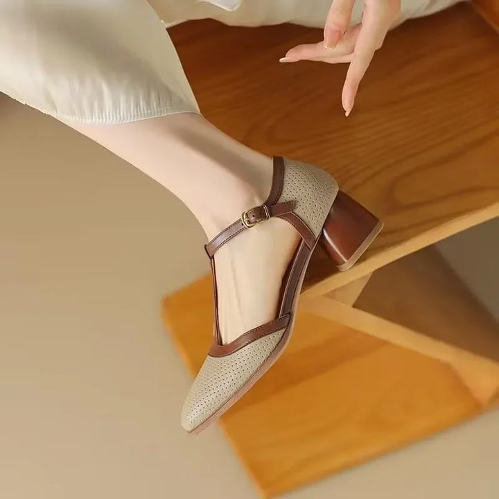 Chaussures orthopédiques à talon moyen Catarina