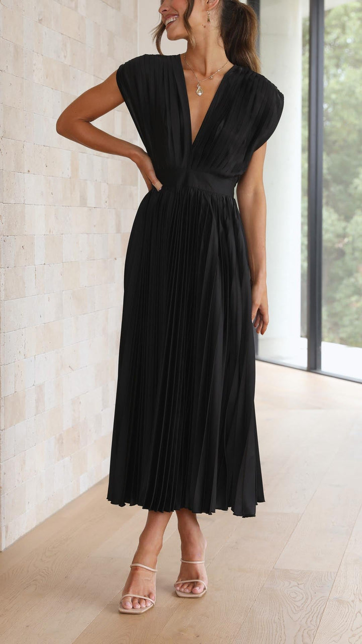 Robe Élégante en Plis