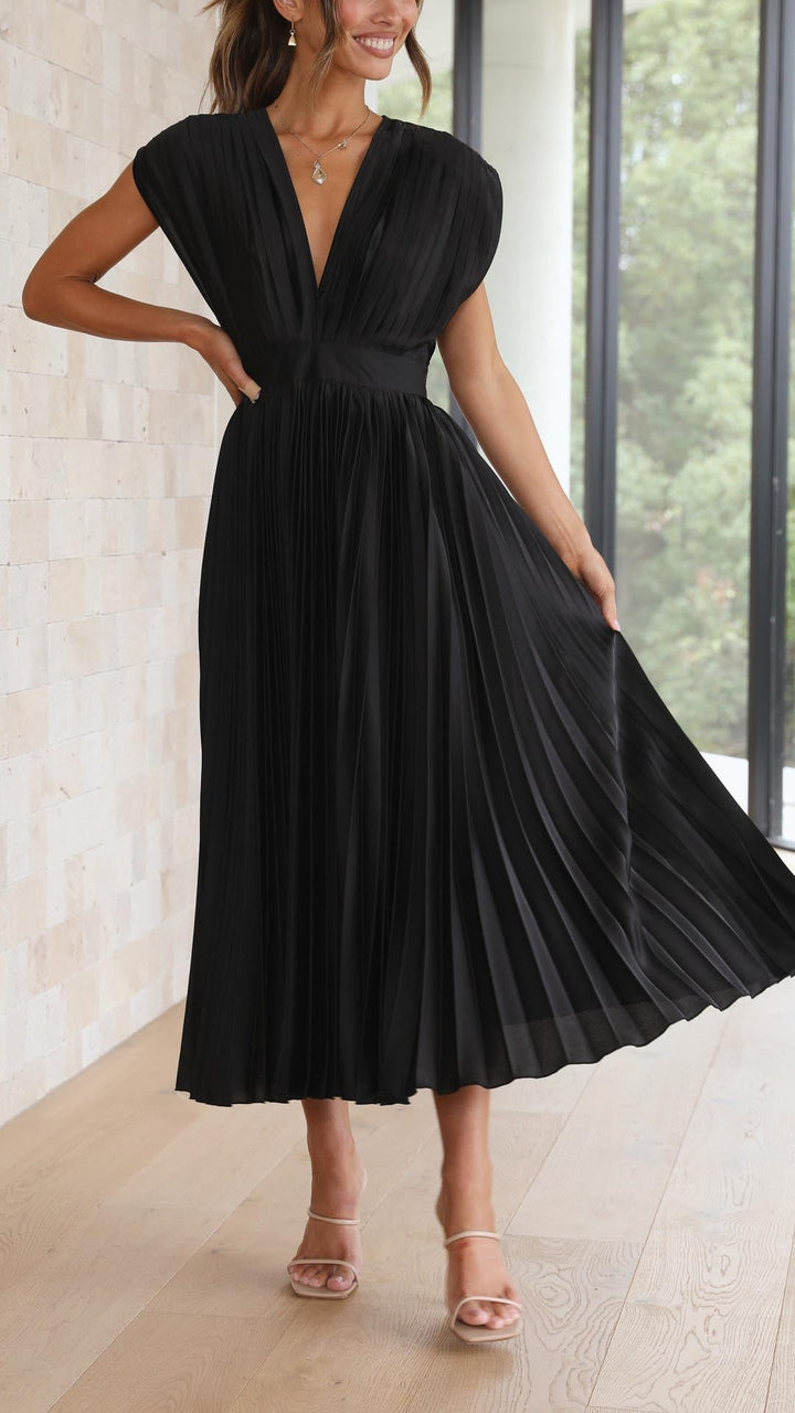 Robe Élégante en Plis